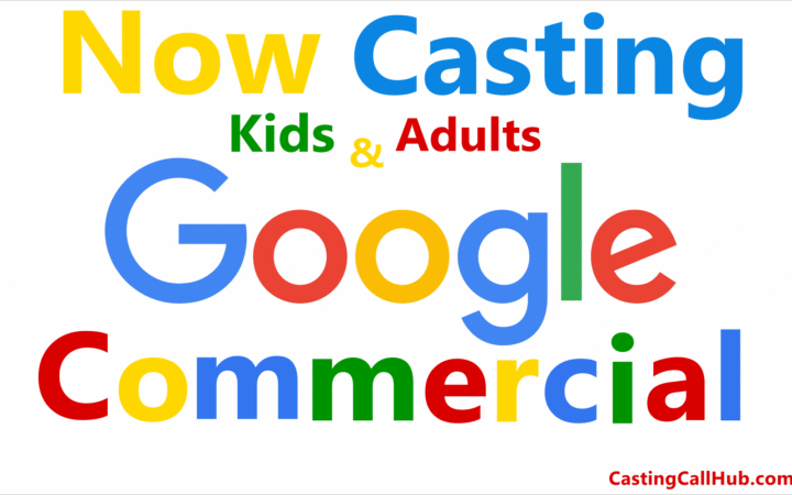 Google Commercial Adults and Kids Audition