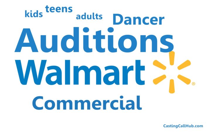 Child, Teen and Adult Dancers Walmart – TV Commercial Audition
