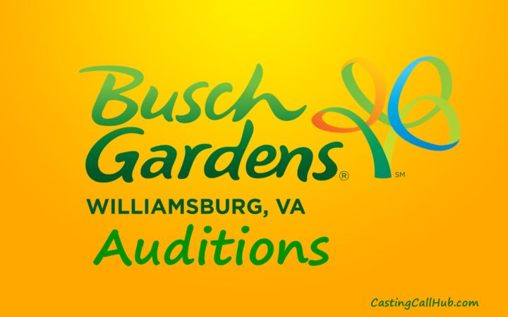 Busch Gardens Seeking Musicians 