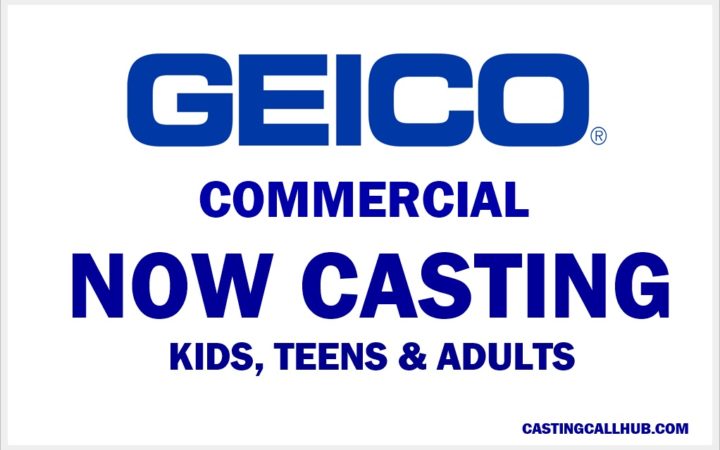 Kids, Teens & Adult Actors for GEICO Commercial 